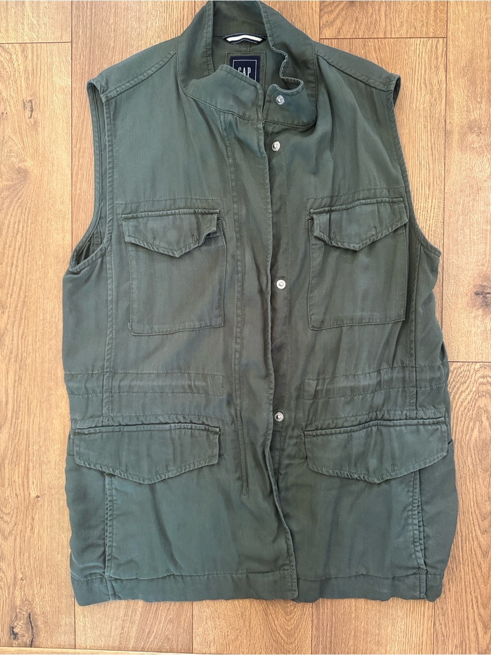 GAP Army Green Utility Field Vest